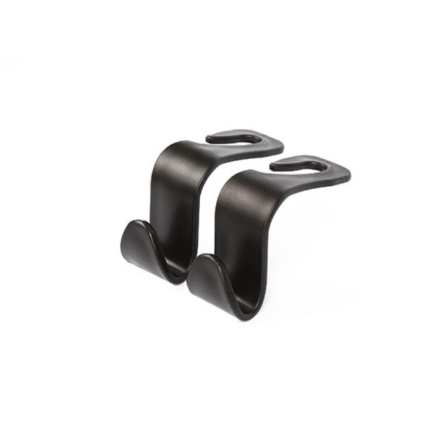 1/2/4Pcs Universal Car Seat Hook Rear Interior Portable Hanging Bag Holder Storage Bag Wallet Cloth Decorative Universal Car Seat Back Hook Car Accessories Interior Portable Hanger Holder Storage Universal Multifunctional Car Vehicle Ornaments Storage
