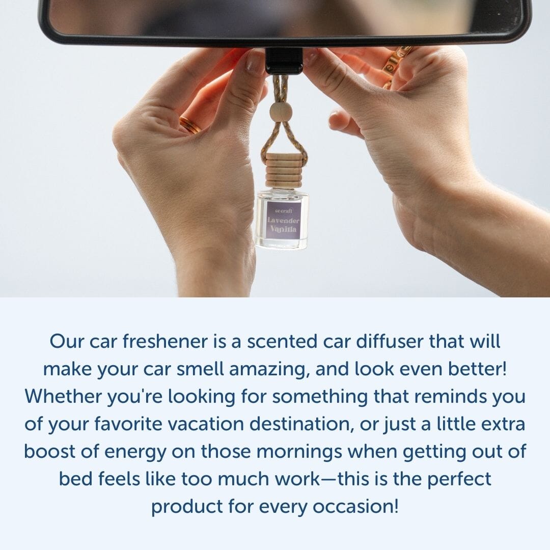 Eucalyptus & Mint Scented Car Freshener