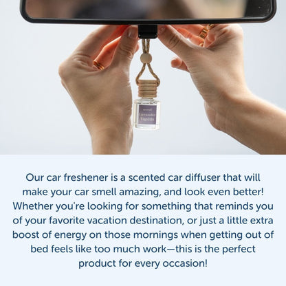 Eucalyptus & Mint Scented Car Freshener