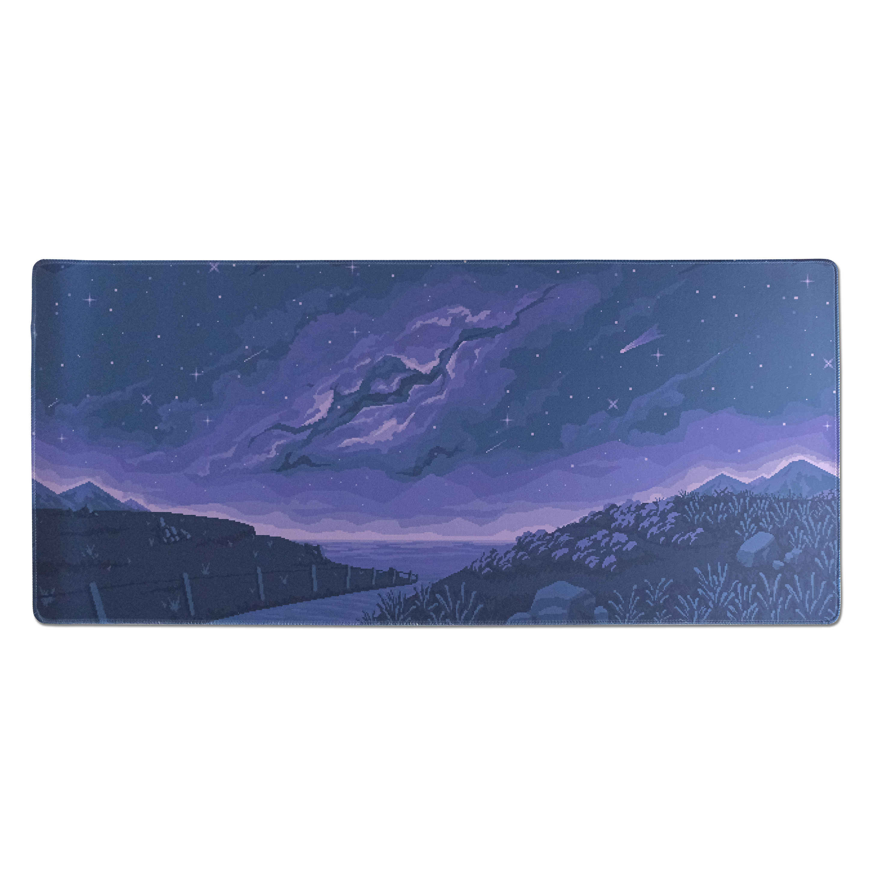 Pixel Comet V2 Desk Mat